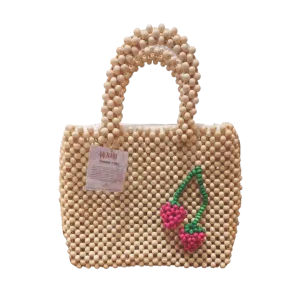 HABI Lifestyle Fruit Beaded Bag