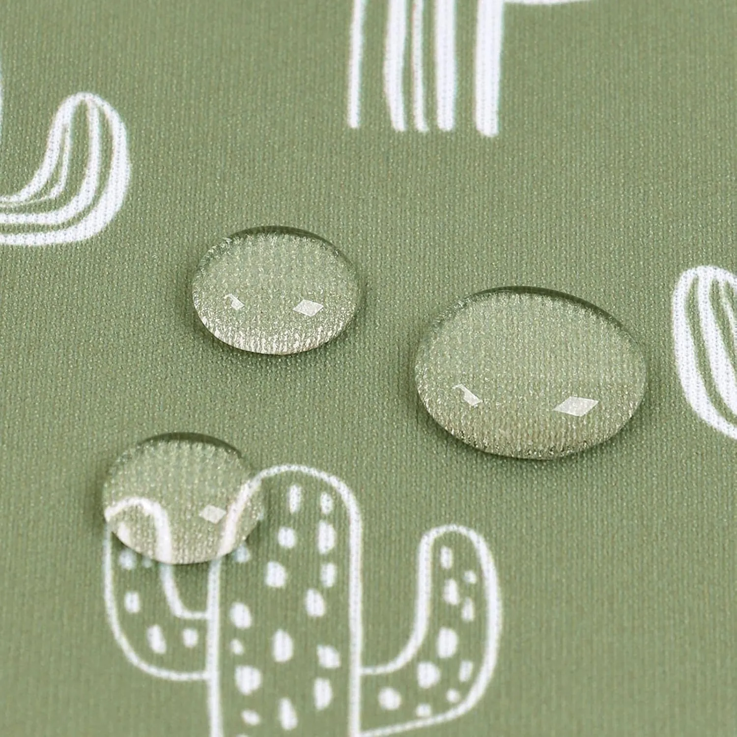 HappyFlute 2pcs Waterproof Bag Set - Cactus & Animal Pattern Wet/Dry Bag for Towels, Diapers, Swim, Beach, Gym - 10.2x14.4 inches