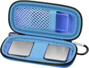 Heart Monitor Case Compatible with AliveCor Kardia Mobile ECG/for KardiaMobile 6L for Apple and Android Device - CASE ONLY (Dark Blue)