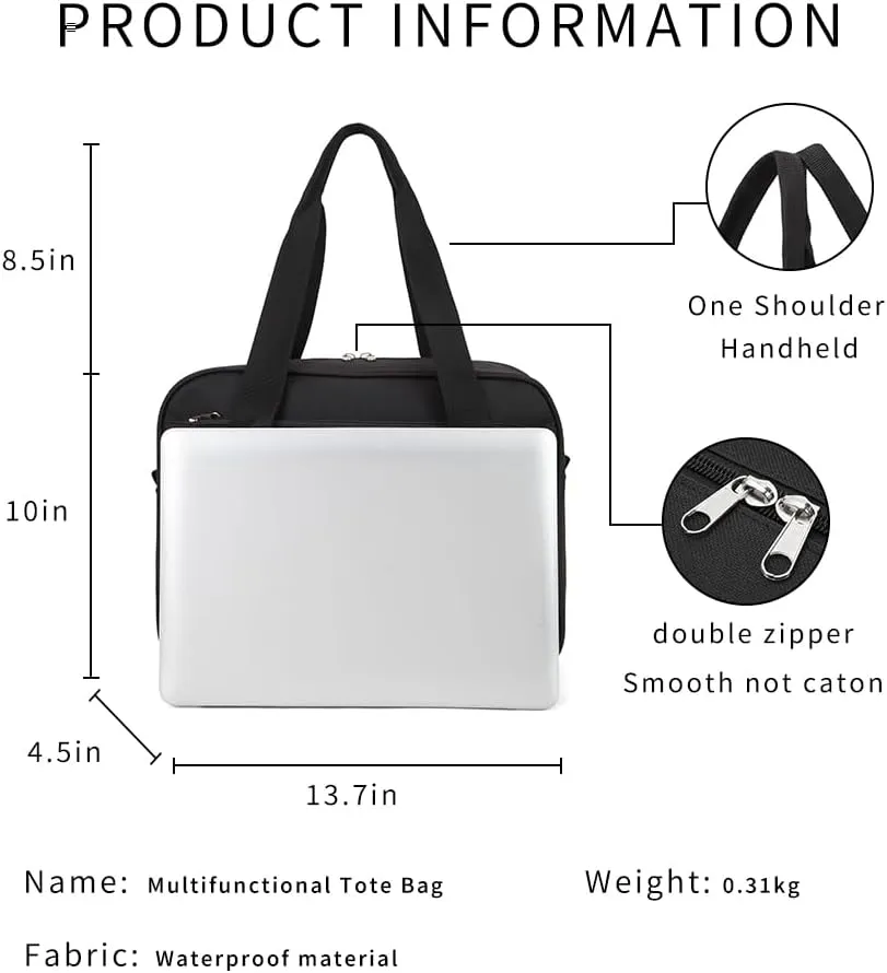 Heart Shape Window Japanese Handbag Versatile as a Laptop Bag Shoulder Bag