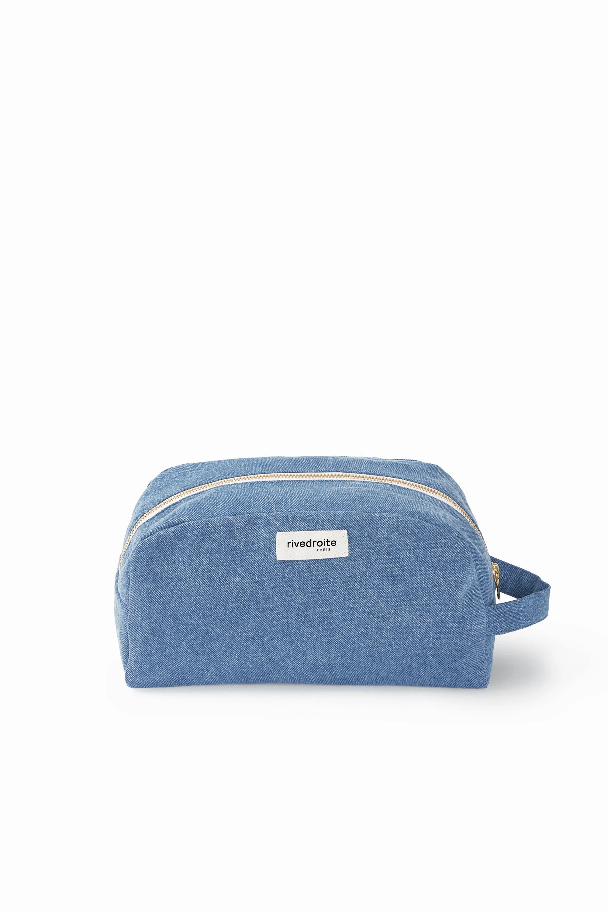 Hermel the toiletry bag - Upcycled Stonewashed Denim