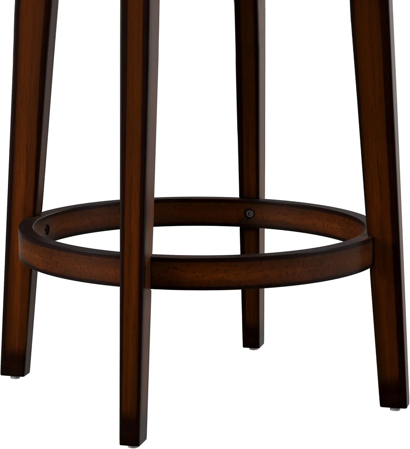 Hillsdale Victoria Swivel Bar Stool, Counter Height, Dark Chestnut