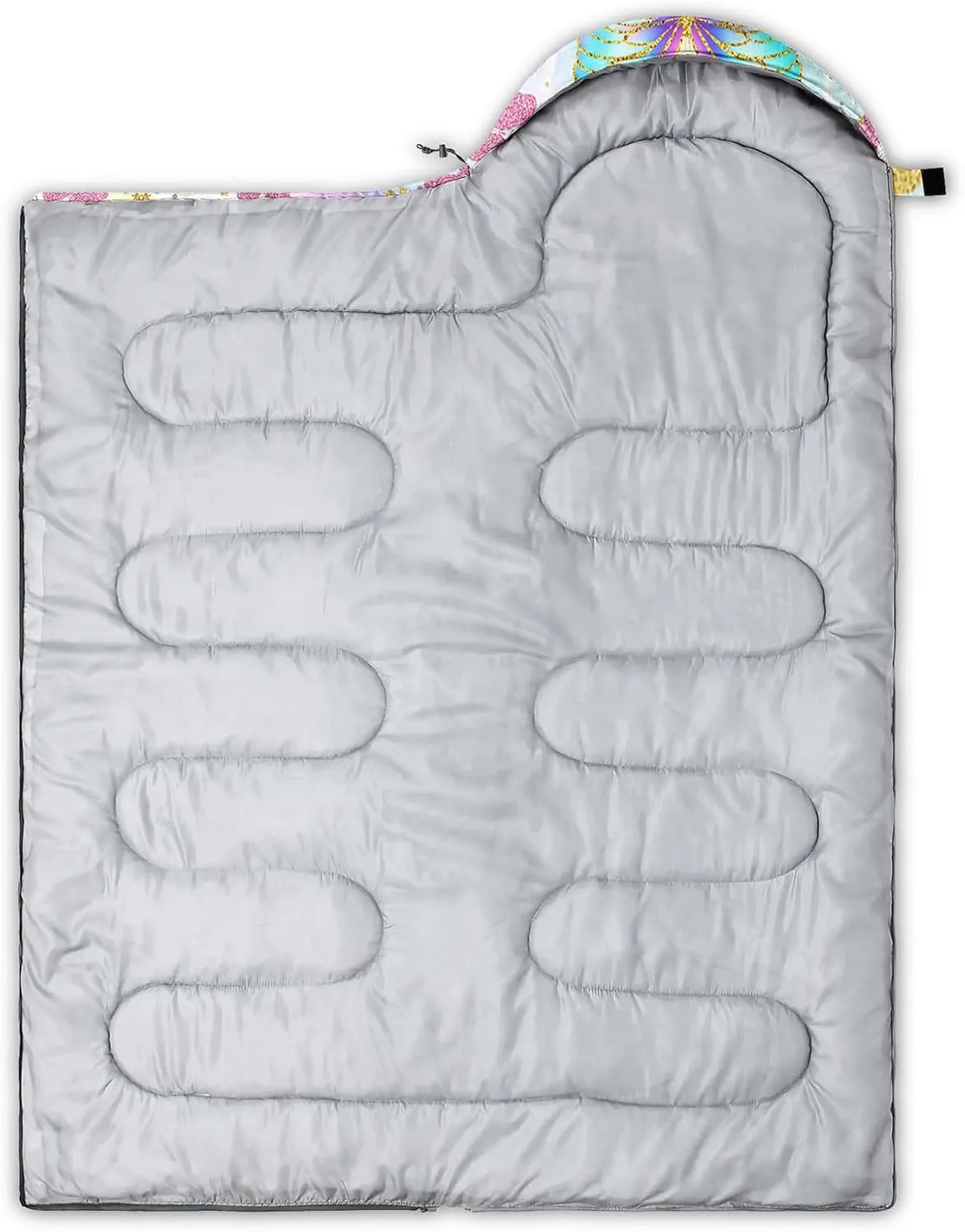 HOSIMA Dear Hunting Pattern Cold Weather Sleeping Bags for Adults,Black Light Weight Sleeping Bags for Kids Adults,WaterProof Sleeping Bags for Outdoors Hiking.