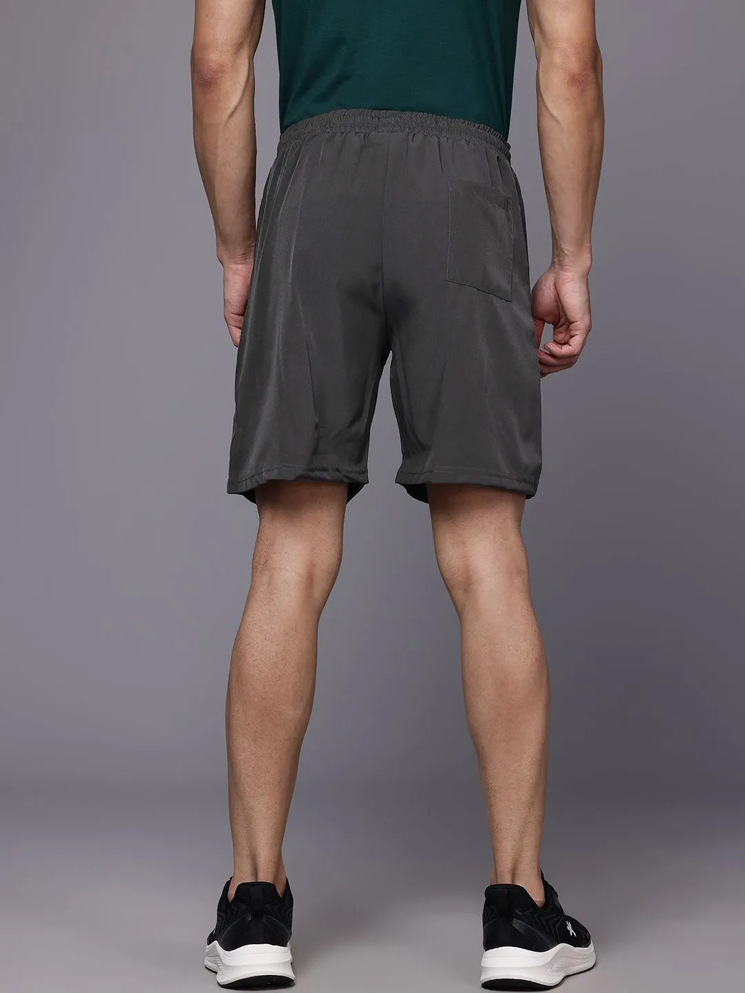 HRX by Hrithik Roshan Men Striped Detail Casual Shorts