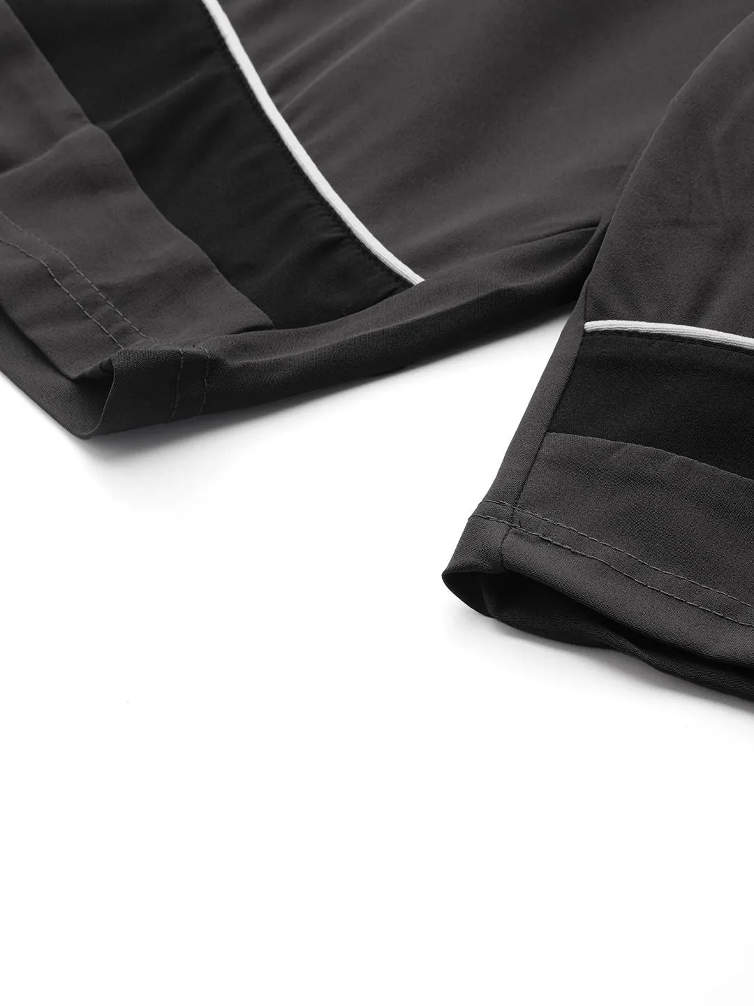 HRX by Hrithik Roshan Men Striped Detail Casual Shorts