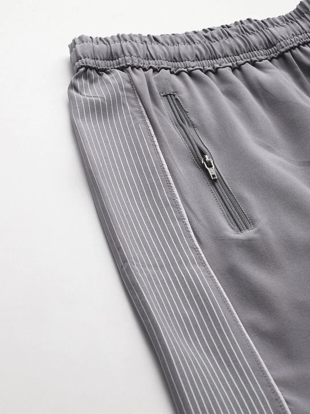 HRX by Hrithik Roshan Men Striped Detail Training Track Pants