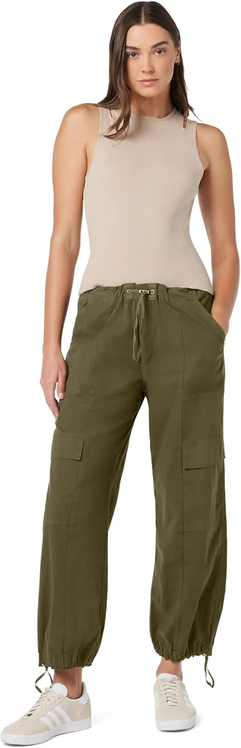 HUDSON Women's Drawstring Cargo Parachute Pant
