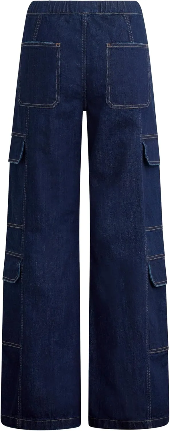HUDSON Women's Drawstring Cargo Parachute Pant