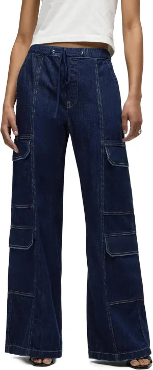 HUDSON Women's Drawstring Cargo Parachute Pant