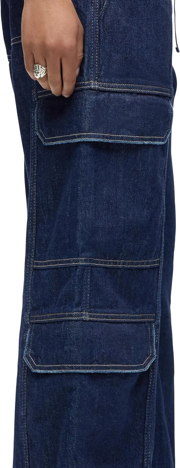 HUDSON Women's Drawstring Cargo Parachute Pant