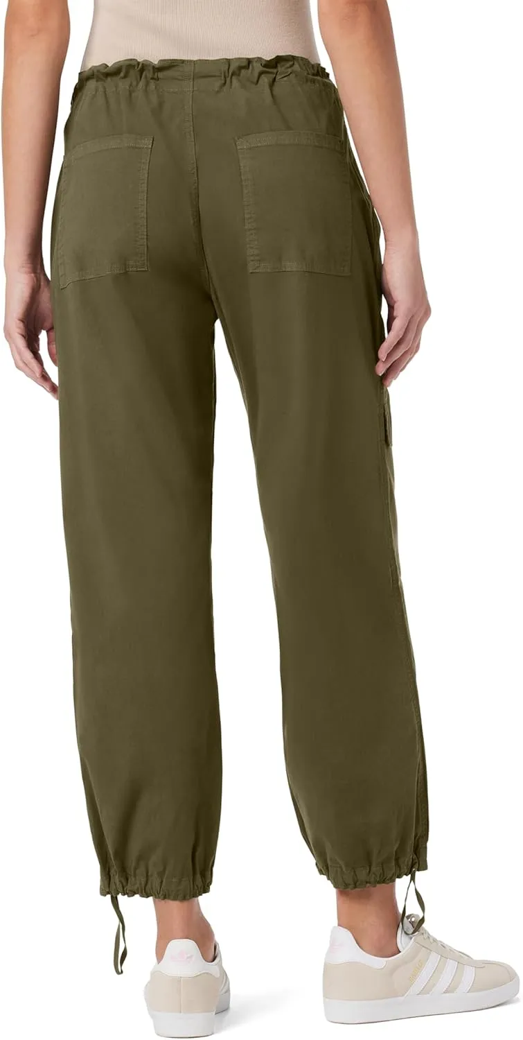 HUDSON Women's Drawstring Cargo Parachute Pant