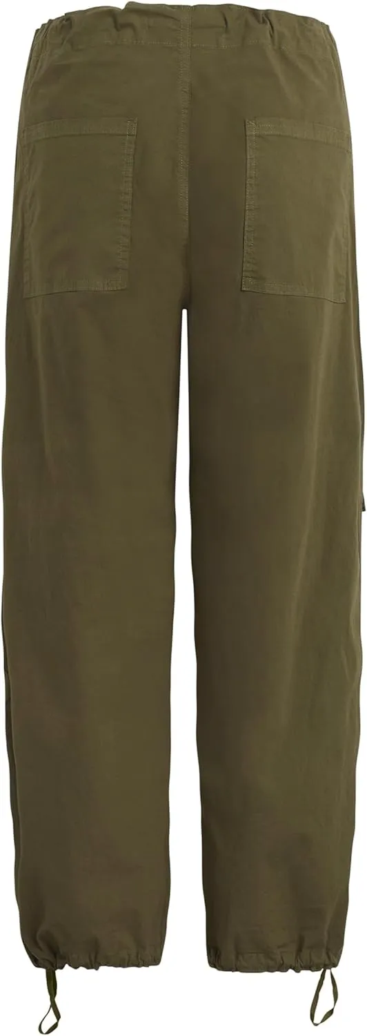 HUDSON Women's Drawstring Cargo Parachute Pant
