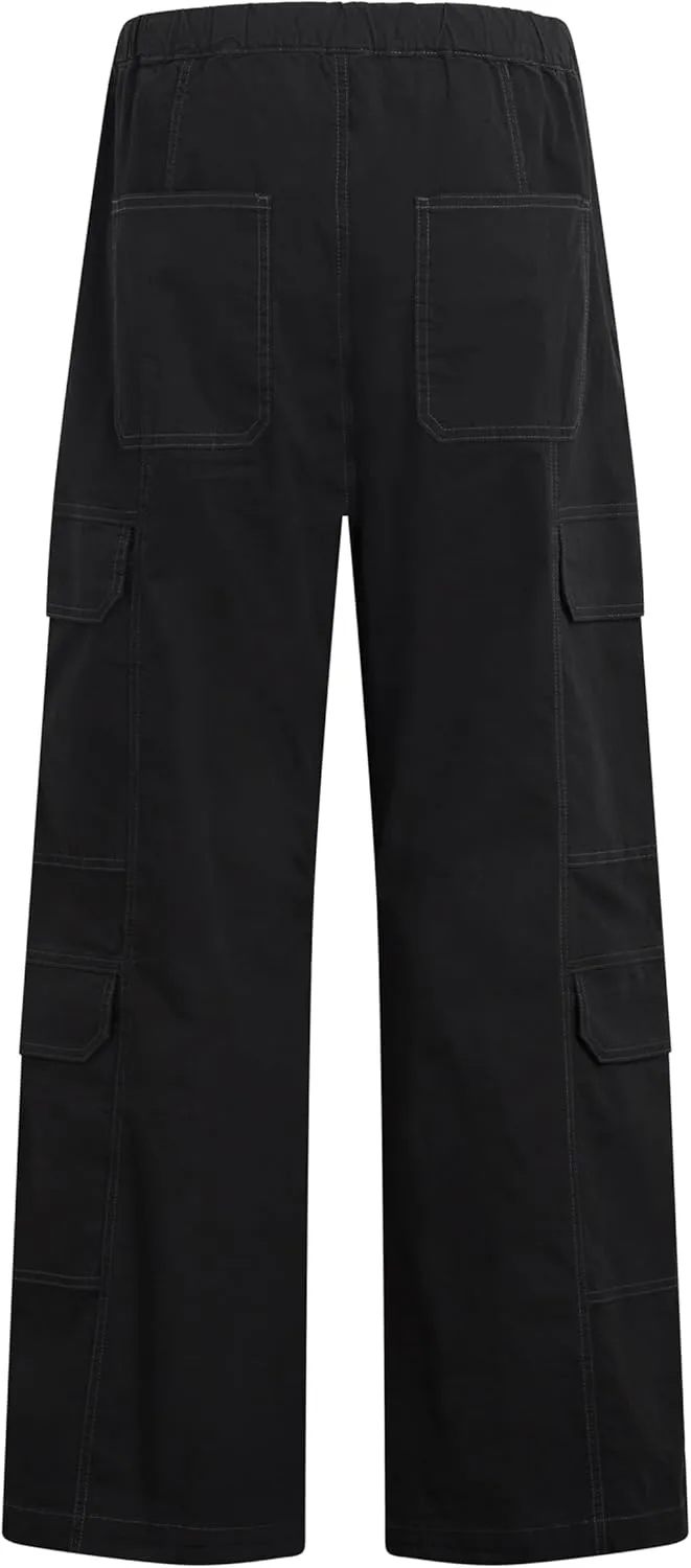 HUDSON Women's Drawstring Cargo Parachute Pant