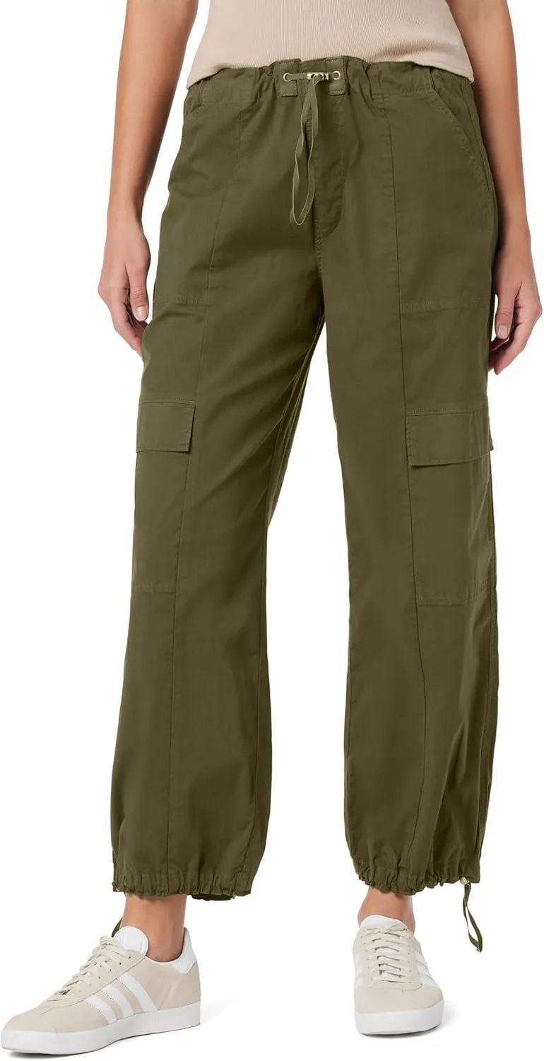 HUDSON Women's Drawstring Cargo Parachute Pant
