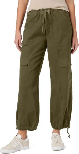 HUDSON Women's Drawstring Cargo Parachute Pant