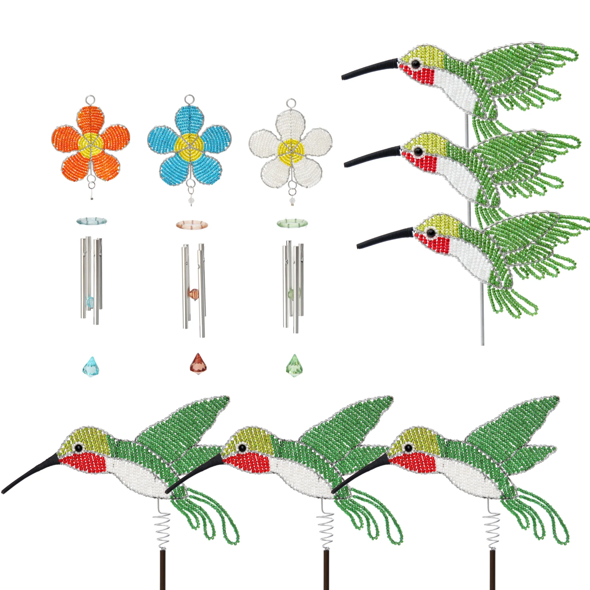 Humming Harmony Garden Trio (9 pieces)