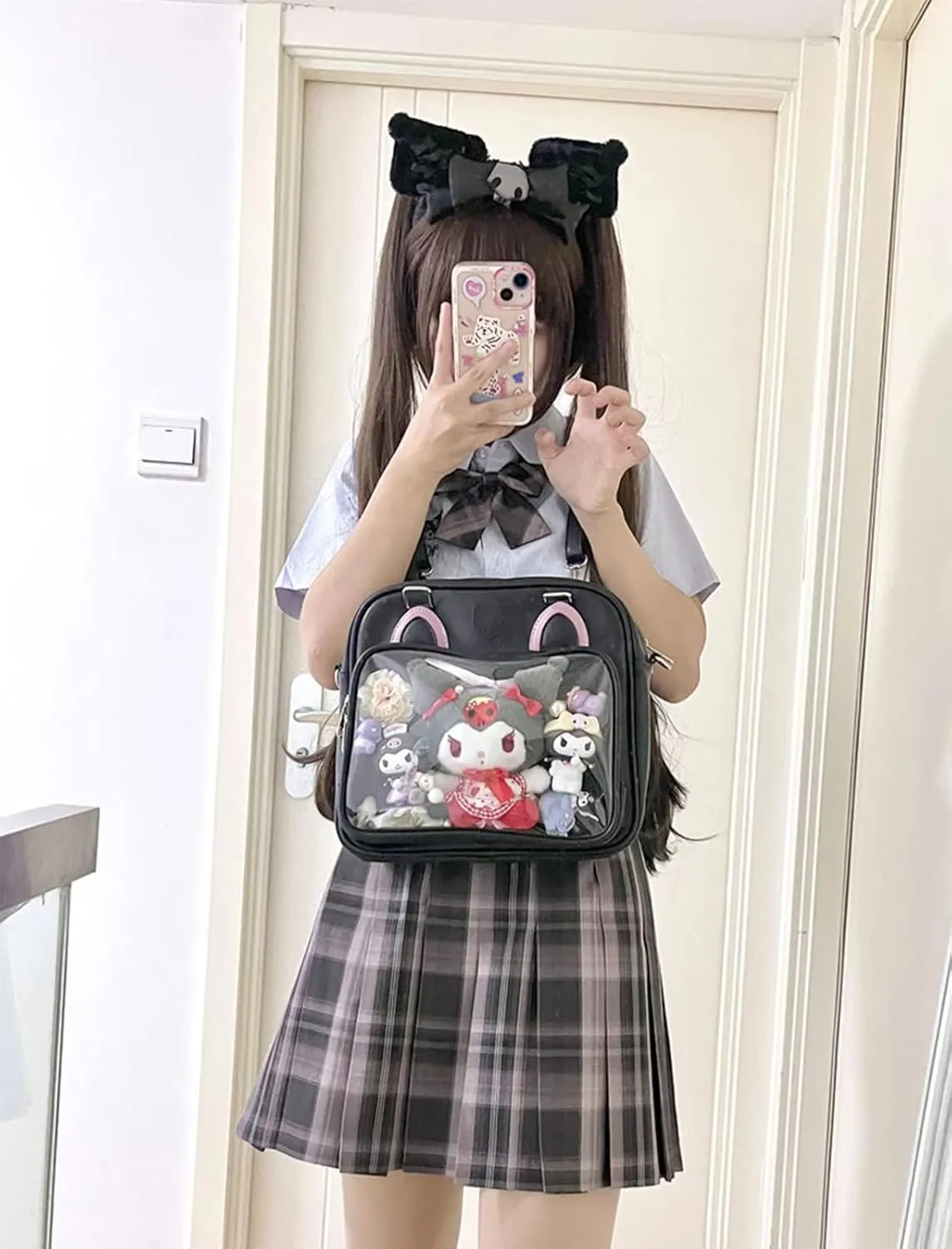 Ita Bag Multi-Purpose Backpack Crossbody Bag Messenger Shoulder Bags for Anime Display