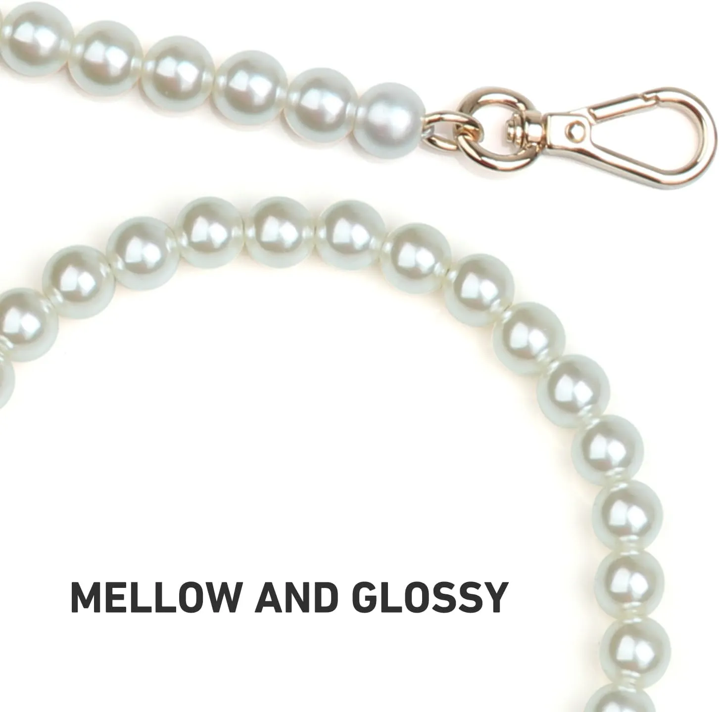 jiesinlov Pearl Purse Chain Imitation Pearl Beaded Shoulder Bag Strap Replacement Crossbody for Handbags(B90-Gold)