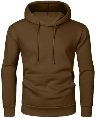 JMIERR Mens Casual Cotton Hooded Collar Drawstring Hoodies Pullover Sweatshirts Casual Long Sleeve Shirts