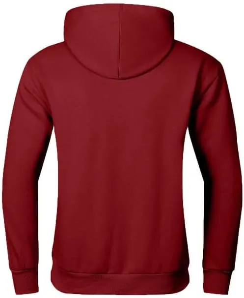 JMIERR Mens Casual Cotton Hooded Collar Drawstring Hoodies Pullover Sweatshirts Casual Long Sleeve Shirts