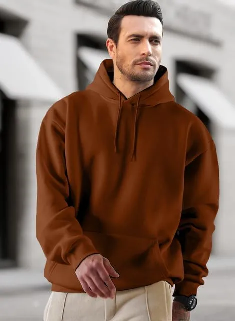 JMIERR Mens Casual Cotton Hooded Collar Drawstring Hoodies Pullover Sweatshirts Casual Long Sleeve Shirts