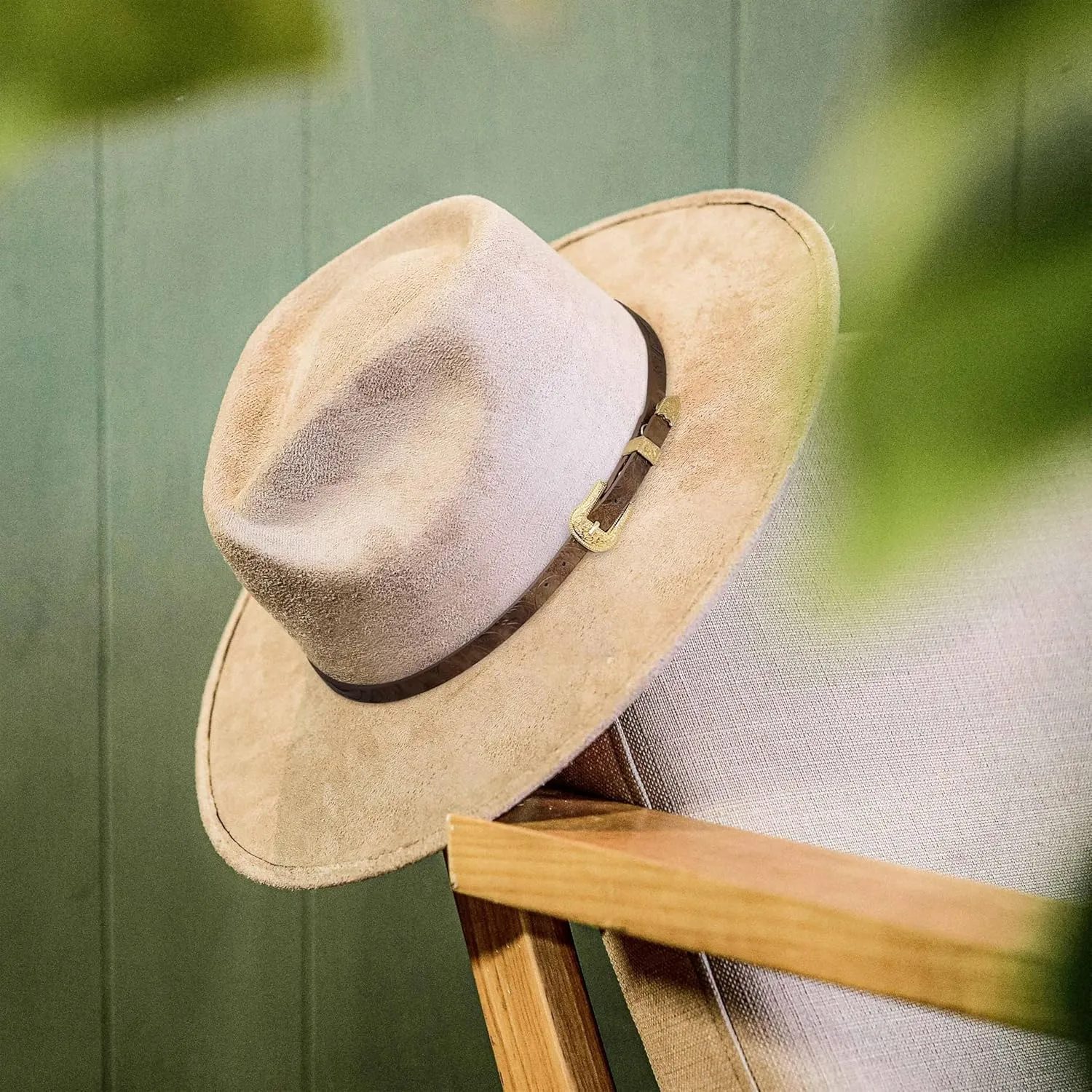 Keilin Leather Hat Bands for Women and Men Adjustable Scalloped Western Hat Bands for Cowboy Hats Fedora Hats Straw Hats