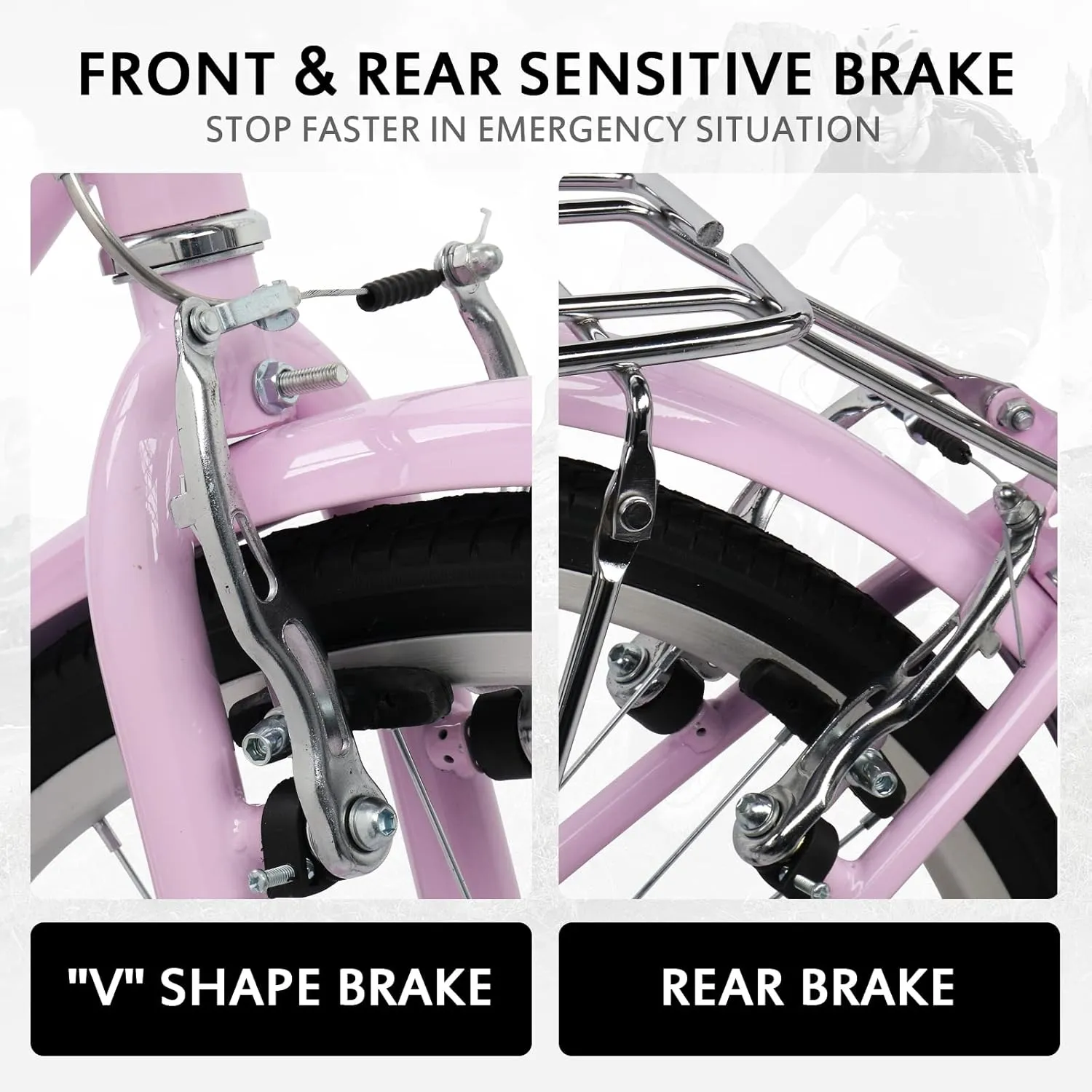 Ktaxon Women Bike Bicycles for Women, Beach Cruiser Bike with Premium Derailleur & Shift Lever, Adjustable Seat, High-Carbon Steel Frame and Excellent Welding Technology