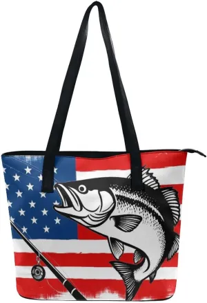 Large Capacity Shopping Bag, Women and Men Durable Casual Travel Tote Bag, Handbag with Long Handle