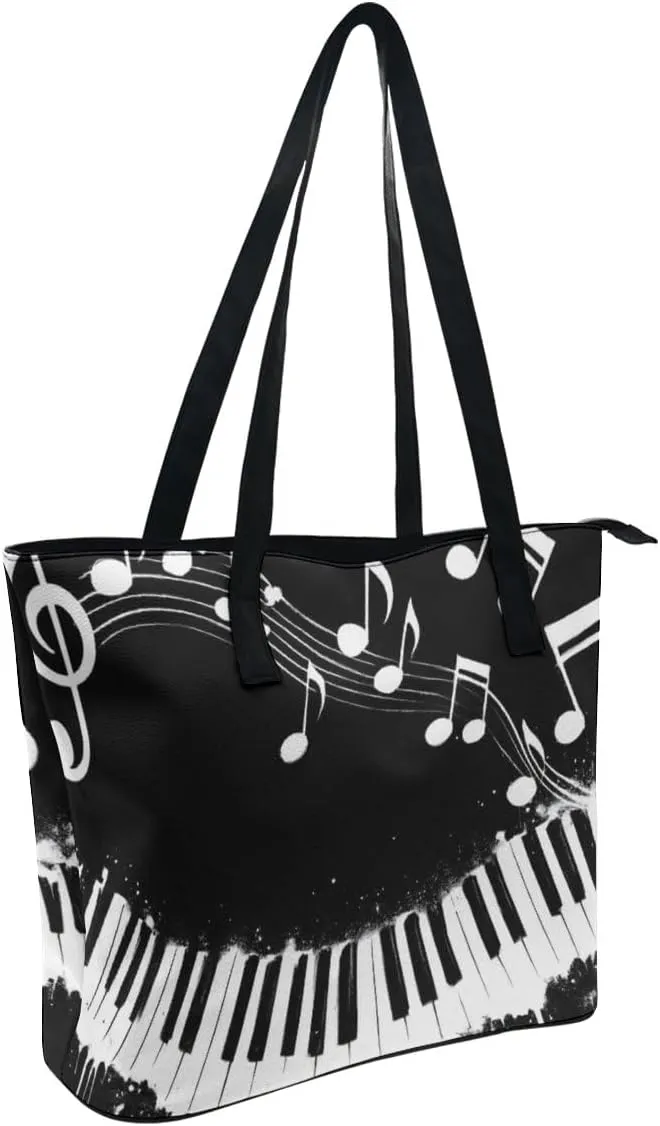 Large Capacity Shopping Bag, Women and Men Durable Casual Travel Tote Bag, Handbag with Long Handle