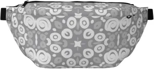 Large Fanny Packs for Women Men Cross Body - Circular pattern A Travel Crossbody Bags for Women Trendy, Belt Bag for Women Men Crossbody, Waist Bag for Women With Adjustable Strap
