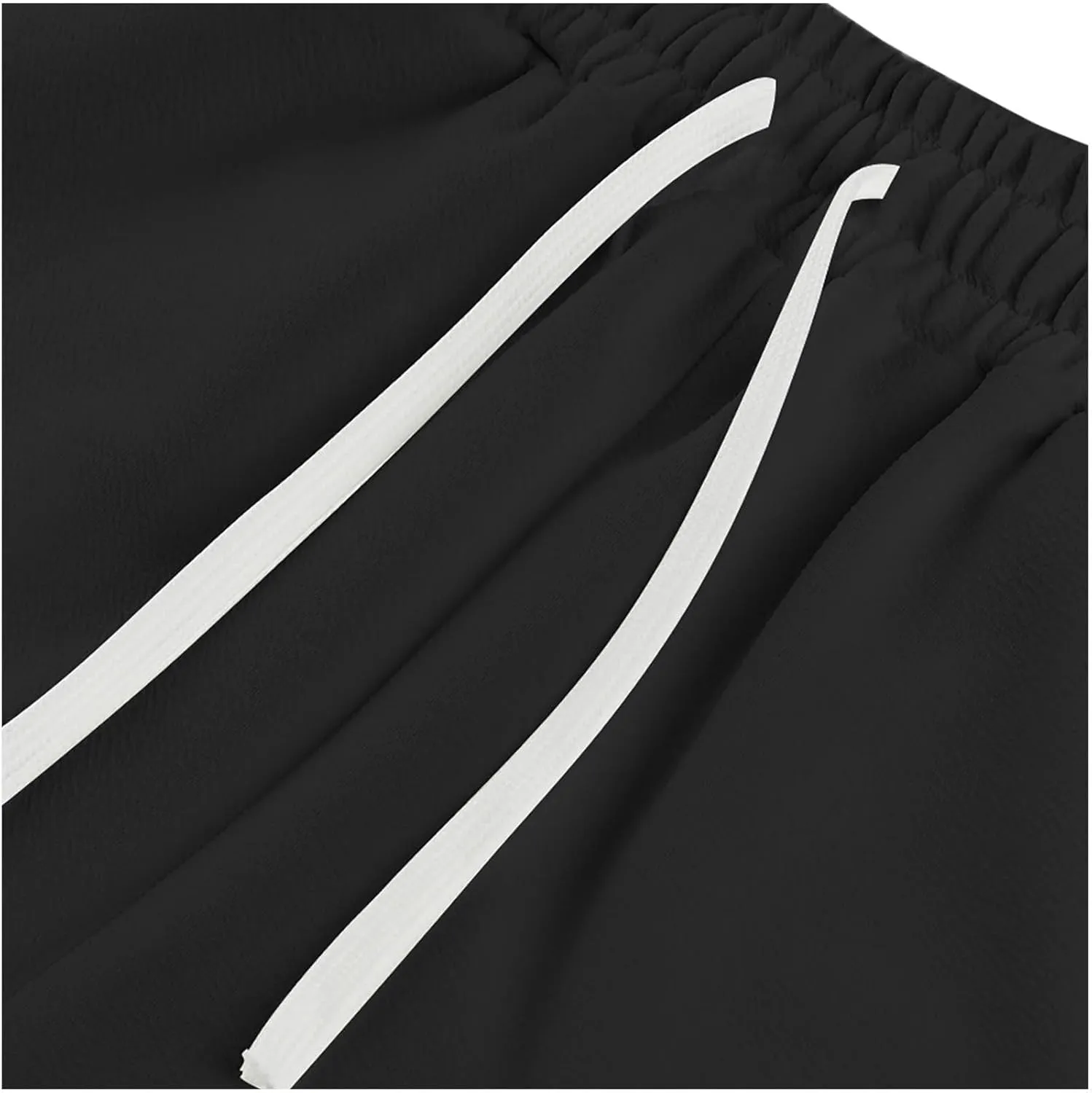 Lastesso Mens Shorts Running Quick Dry Shorts Drawstring Lightweight Pants with Pockets Casual Low Rise Workout Shorts