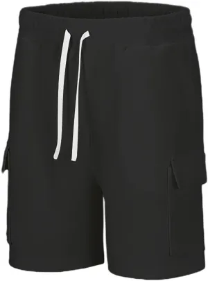 Lastesso Mens Shorts Running Quick Dry Shorts Drawstring Lightweight Pants with Pockets Casual Low Rise Workout Shorts