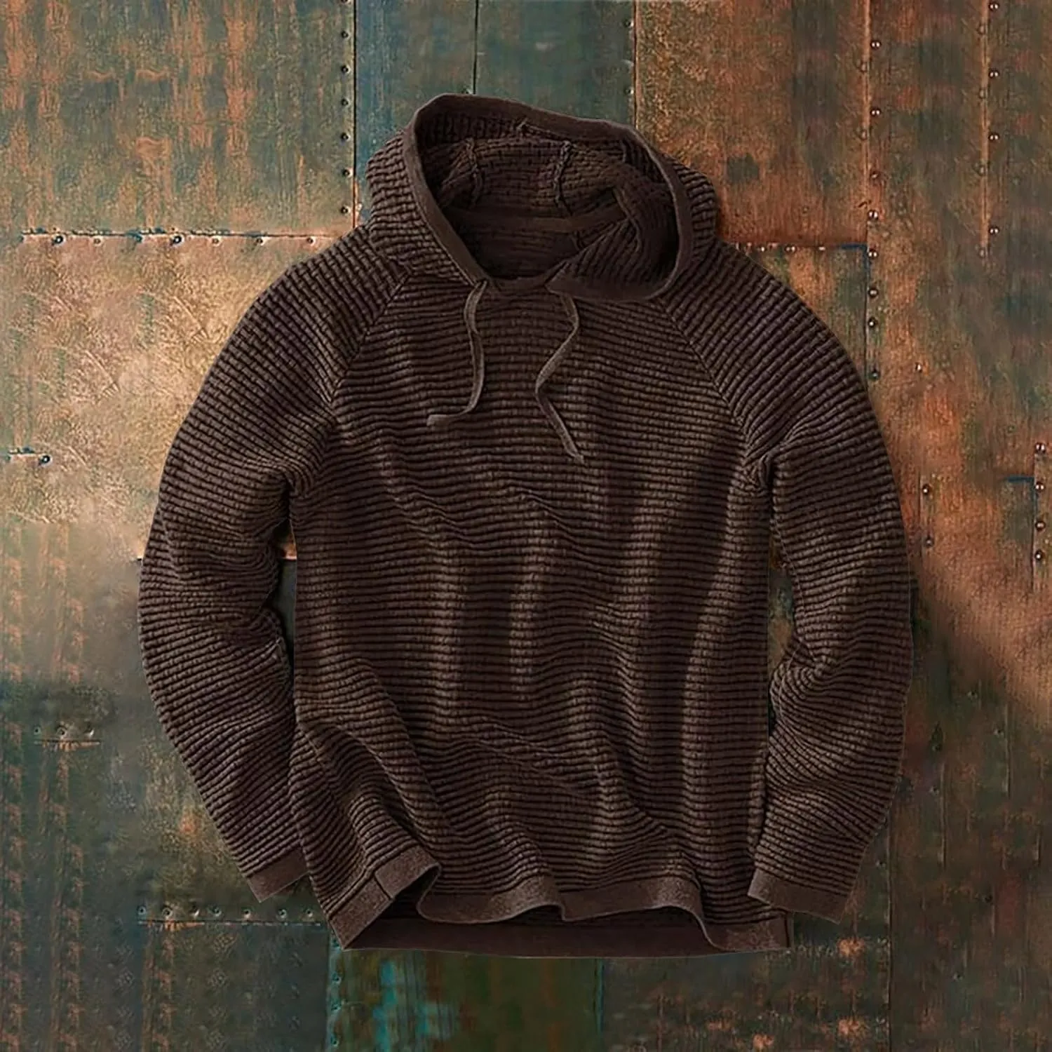 LCMTWX Mens Hoodies Pullover Casual Loose Solid Hooded Sweater Top Pullover Hooded Sweatshirt for Men Heavyweight Fleece