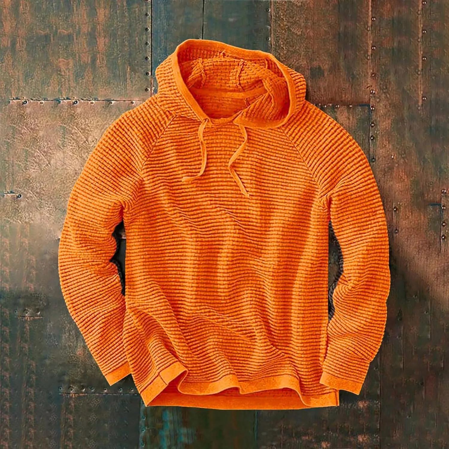 LCMTWX Mens Hoodies Pullover Casual Loose Solid Hooded Sweater Top Pullover Hooded Sweatshirt for Men Heavyweight Fleece