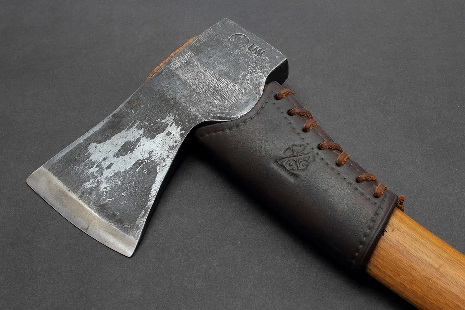 Leather Axe Handle Guard/Collar (Gransfors Bruk Mini Hatchet, Brown)