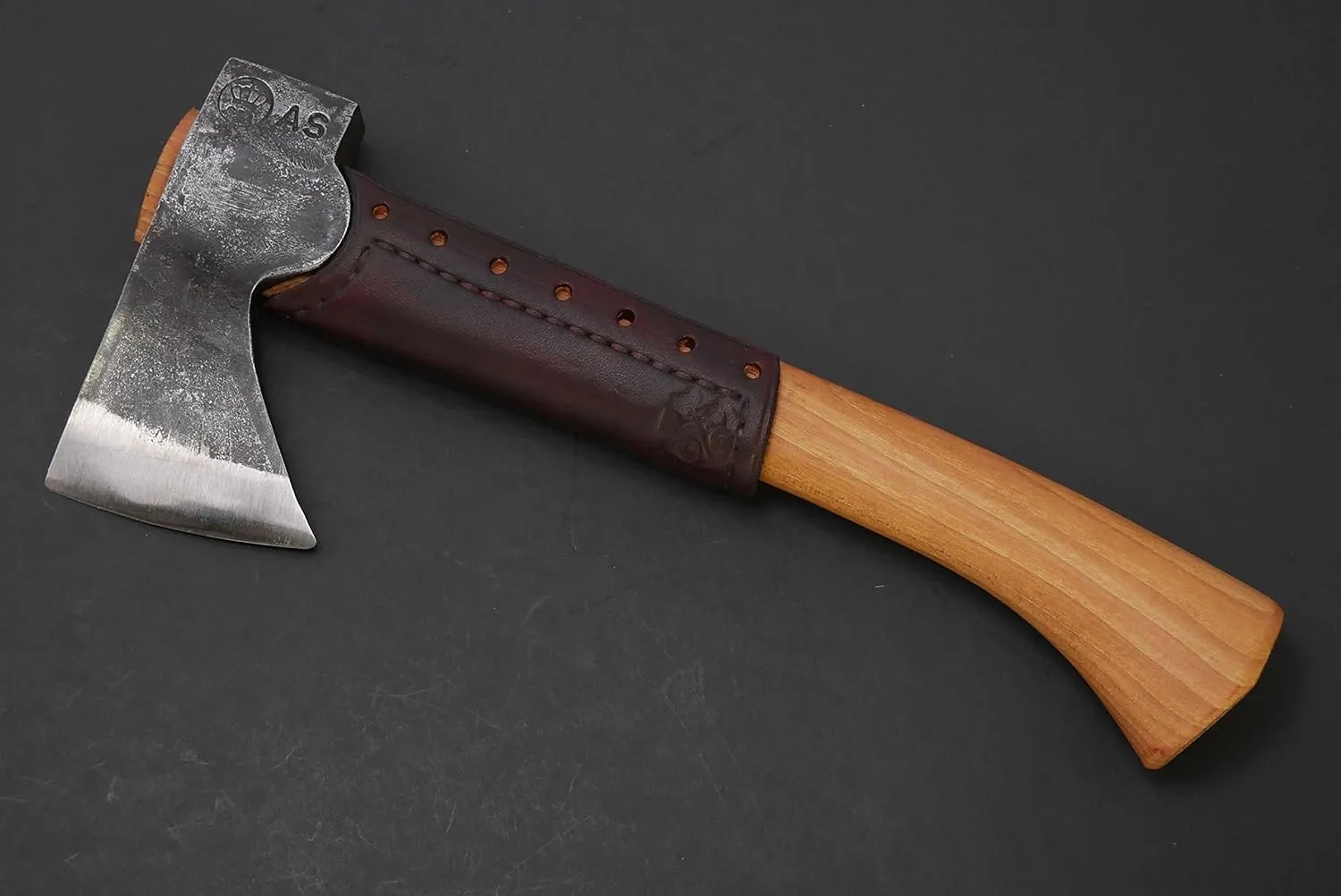 Leather Axe Handle Guard/Collar (Gransfors Bruk Mini Hatchet, Brown)