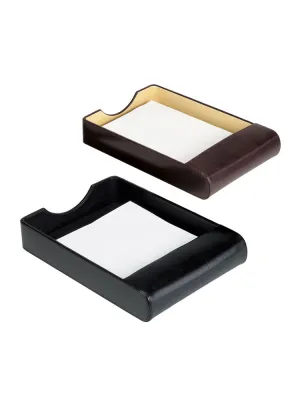 LEATHER DESKTOP PAPER TRAY (BELLINO)