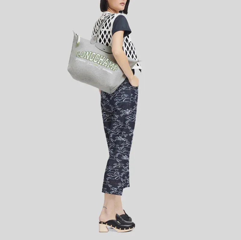 LONGCHAMP Le Pliage Collection Universel Tote L Grey RB-L1899HEA