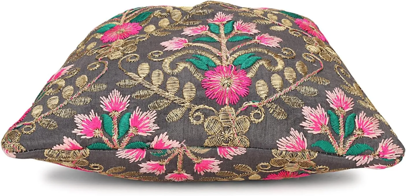 LONGING TO BUY Indian Embroidered Pearl Potli Bag For Women, Sequence Design with Tassel, Wedding Potli Bags
