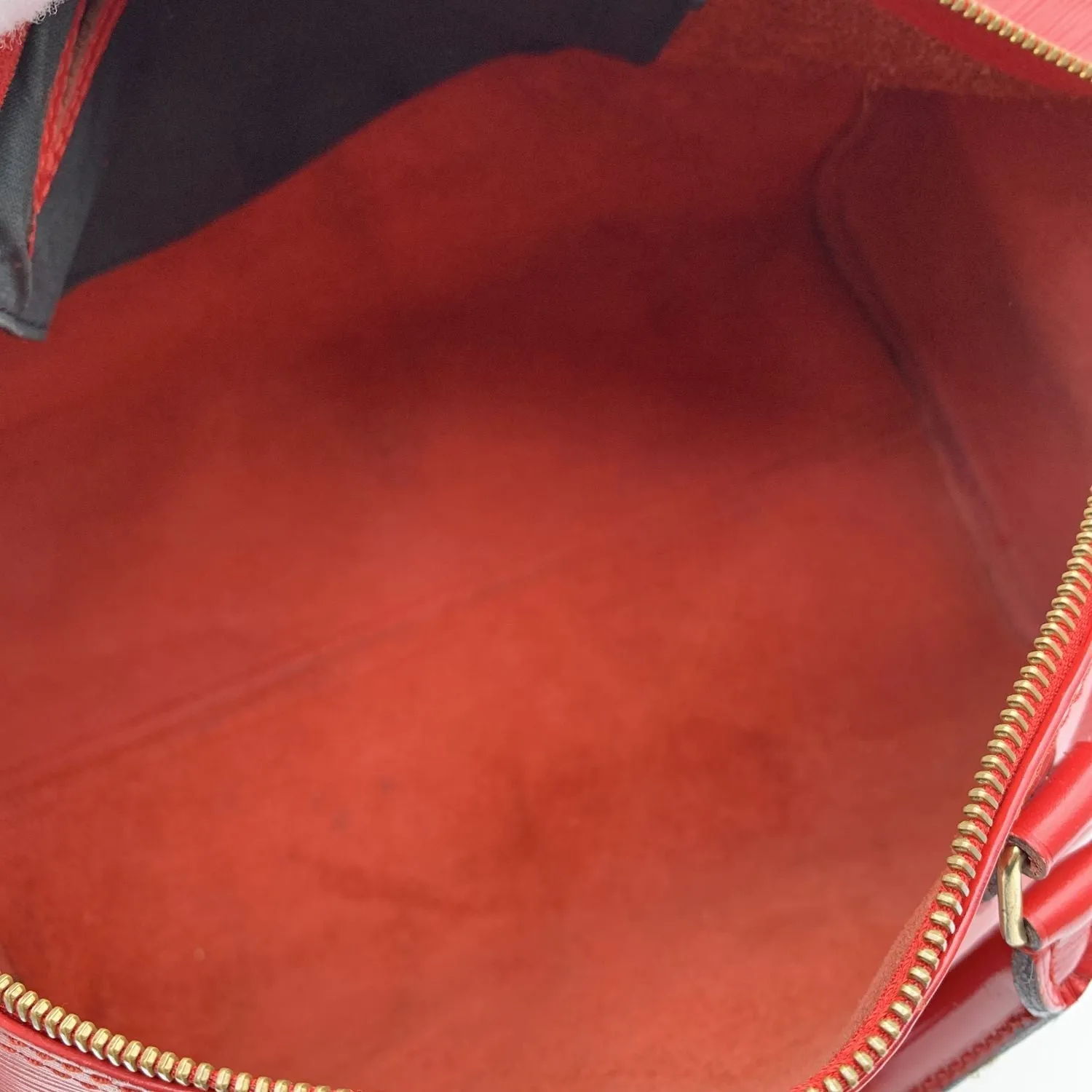 LOUIS VUITTON Vintage Red Epi Leather Speedy 35 Boston Bag Handbag
