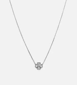 Lucky Clover Necklace in Silver
