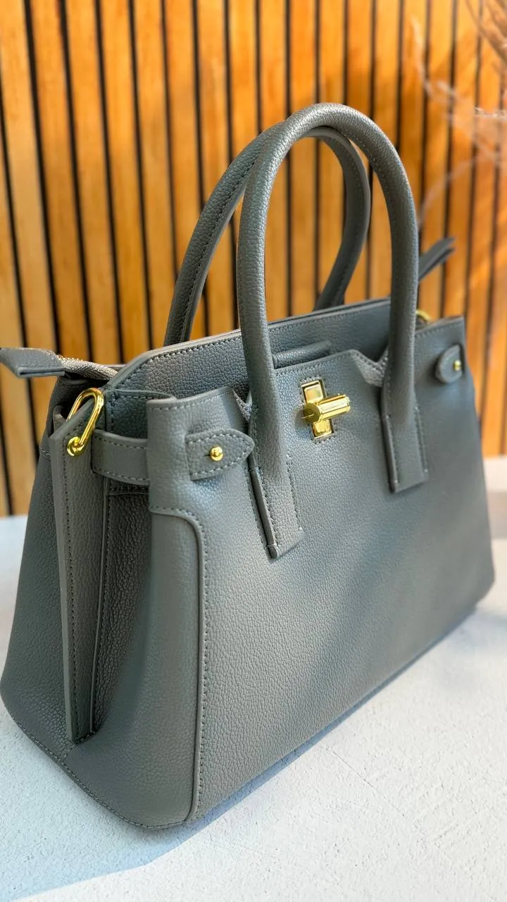 LuxeCraft – Genuine Leather Top Handle Bag