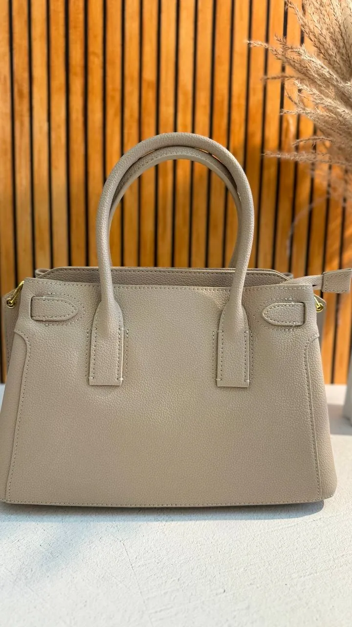 LuxeCraft – Genuine Leather Top Handle Bag