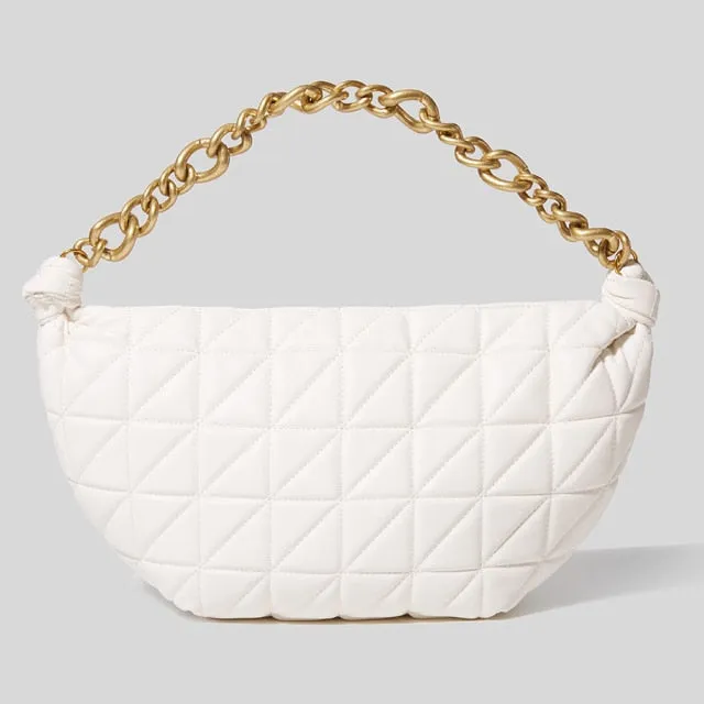 Luxury Pu Leather Quilted Lingge Lady Bag