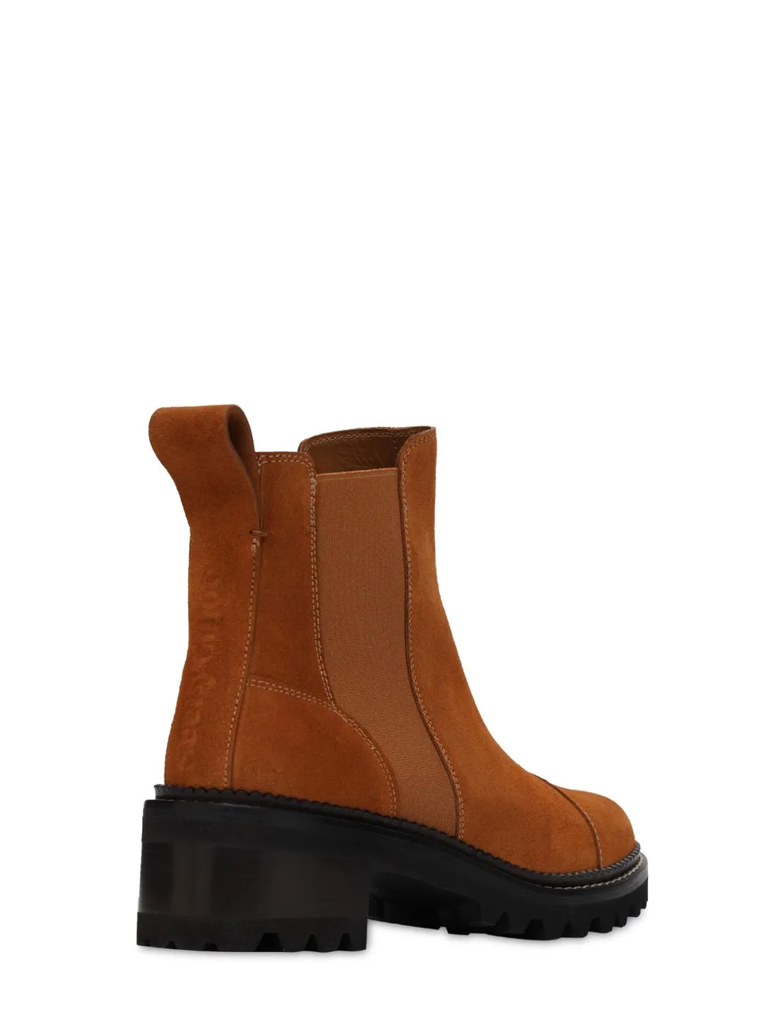Mallory Tan Suede Boots