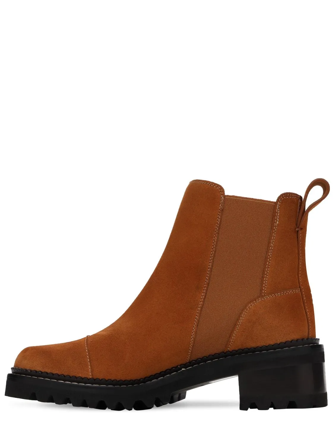 Mallory Tan Suede Boots