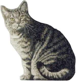 Manual Cat Shaped Pillow, 11 X 16-Inch