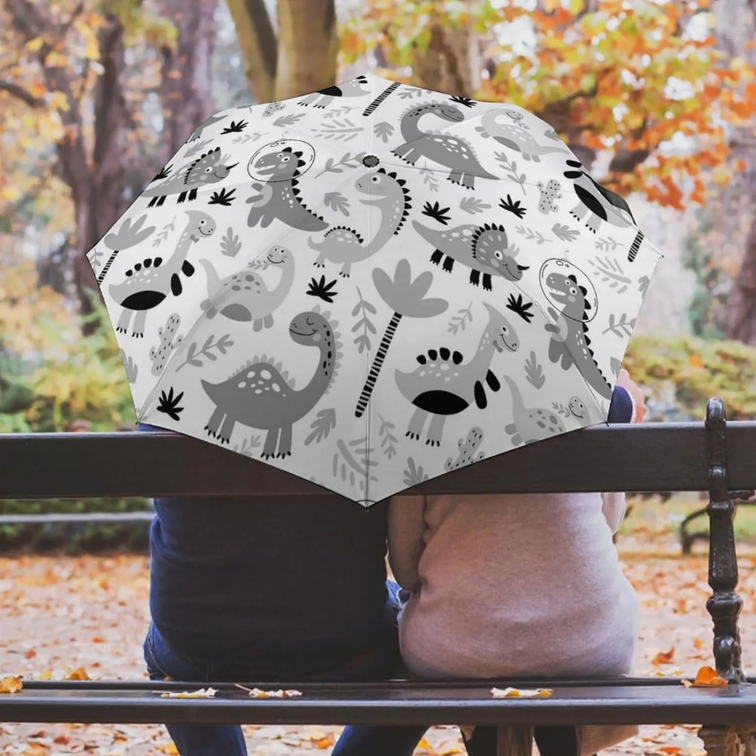Manual Open/Close Folding Umbrella, UV Sun Parasol UV Protection, Strong Travel Rain Umbrella