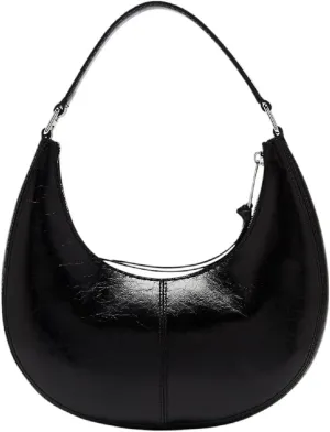 Marc Jacobs Crinkle Cruiser Cresent Top Zip Shoulder Bag