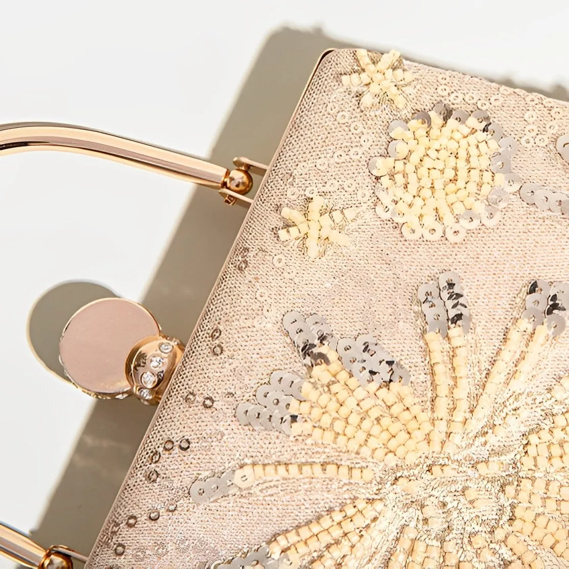 Margaret Beaded Clutch